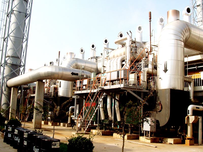 發電廠尾氣利用系統