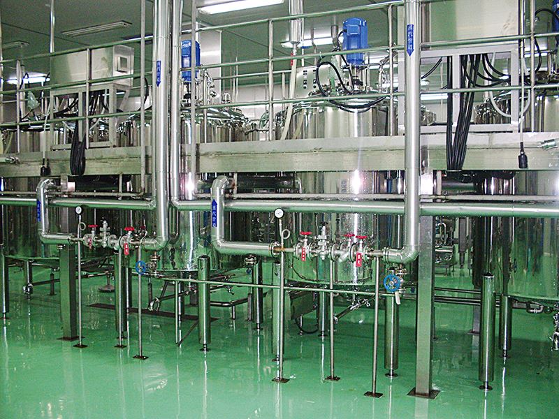龙8国际精華制藥廠工藝設備安裝